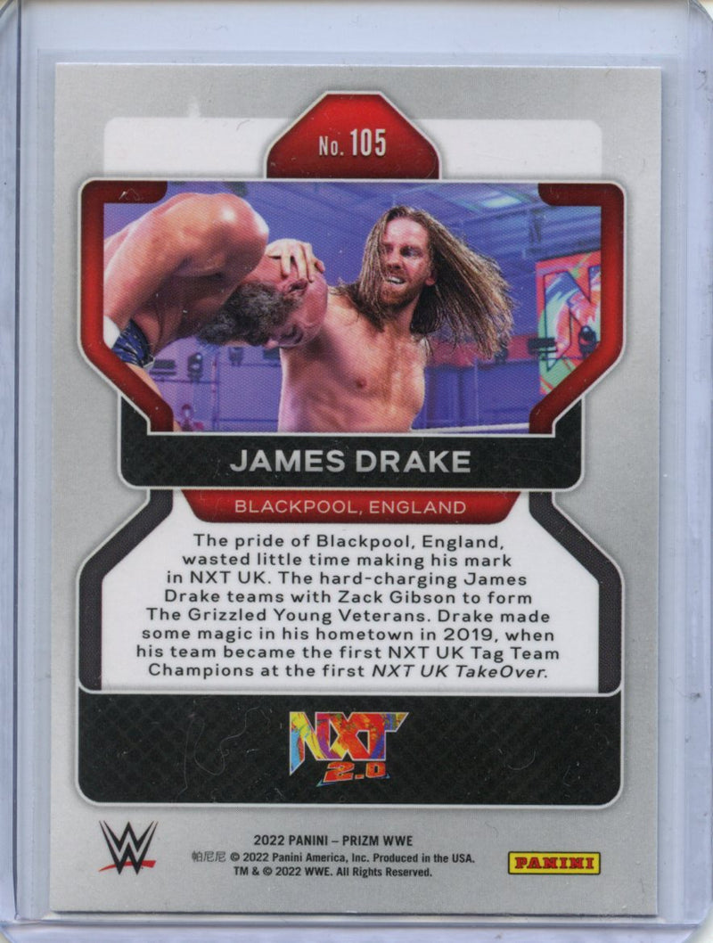 2022 Prizm WWE James Drake