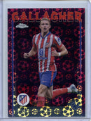 2024-25 Topps Chrome UEFA Club Comps Conor Gallagher Logofractor Magenta 33/75