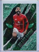 2026-27 Topps Flagship EPL Matheus Cunha Beast Mode Aqua Sparkle 68/499