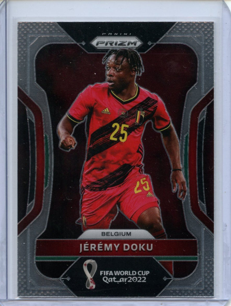 2022 Panini Prizm FIFA World Cup Qatar Jeremy Doku