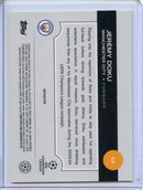 2024-25 Topps Chrome UEFA Club Comps Jeremy Doku Refractor