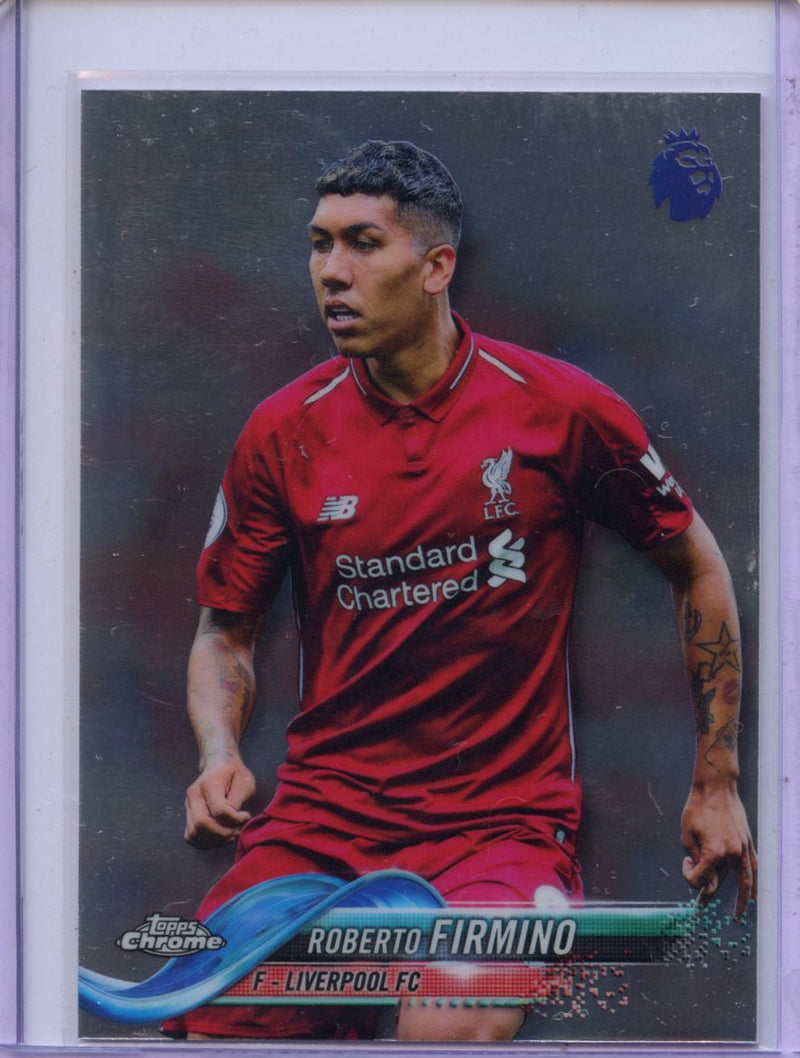 2018-19 Topps Chrome Premier League Roberto Firmino