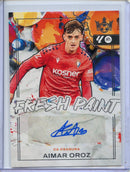 2025-26 Panini Pitch Kings Aimar Oroz Fresh Paint