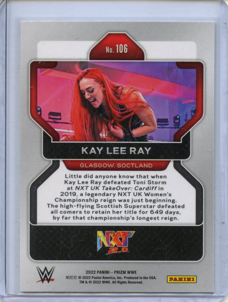 2022 Prizm WWE Kay Lee Ray