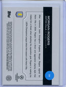 2024-25 Topps Chrome UEFA Club Comps Morgan Rogers Blue 44/150