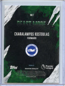 2026-27 Topps Flagship EPL Charalampos Kostoulas Beast Mode Aqua Sparkle 419/499