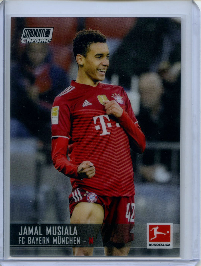 2021-22 Topps Bundesliga Stadium Club Chrome Jamal Musiala