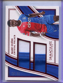 2023-24 Panini Immaculate Marc Guehi Jumbo Dual Patches Ruby 29/30