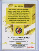 2025-26 Panini Pitch Kings Alberto Moleiro Brush Strokes Ruby 21/49