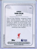 25-26 Pristine EPL Virgil van Dijk