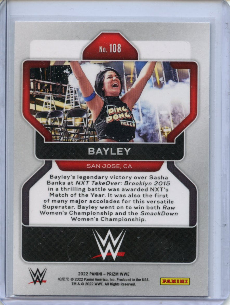 2022 Prizm WWE Bayley