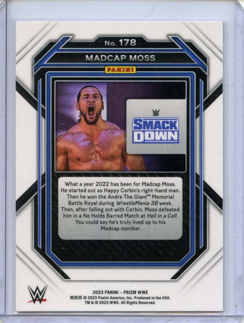 2023 Prizm WWE Madcap Moss