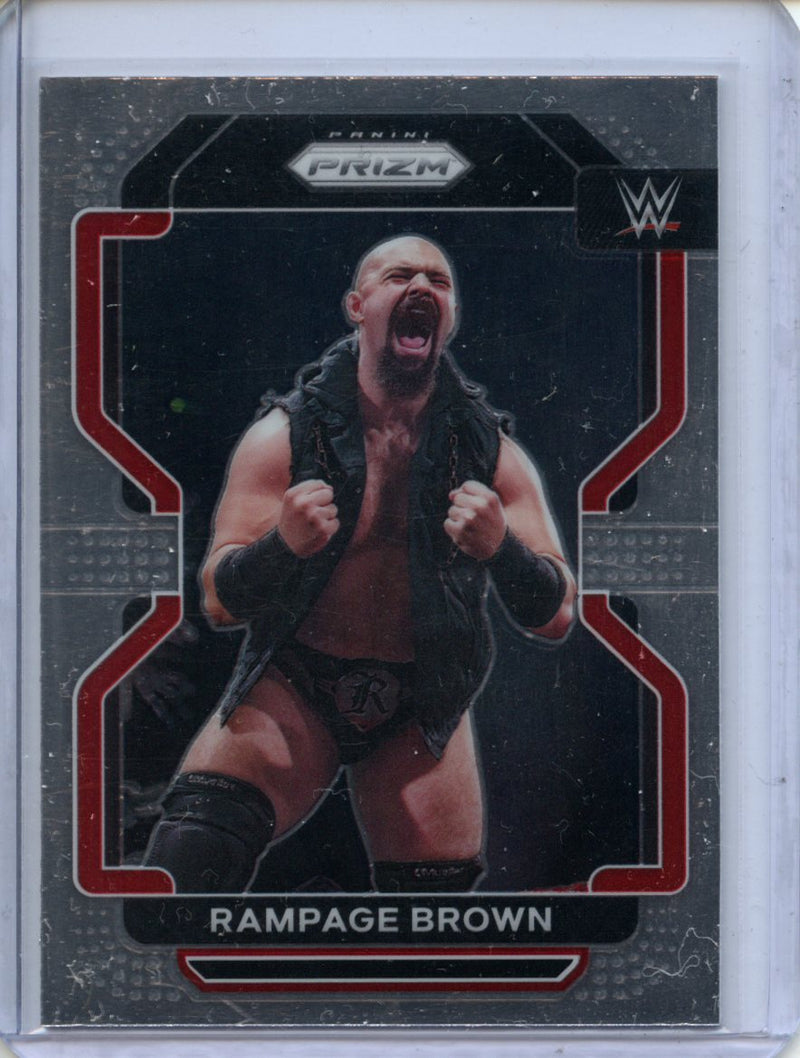 2022 Prizm WWE Rampage Brown