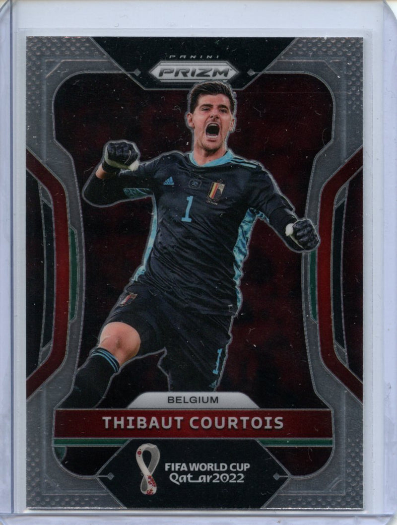 2022 Panini Prizm FIFA World Cup Qatar Thibaut Courtois