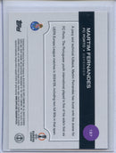 2024-25 Topps Chrome UEFA Club Comps Martim Fernandes Neon Pink Prism 32/175