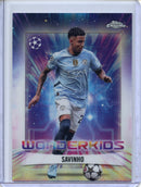 2024-25 Topps Chrome UEFA Club Comps Savinho Wonderkids WK-17