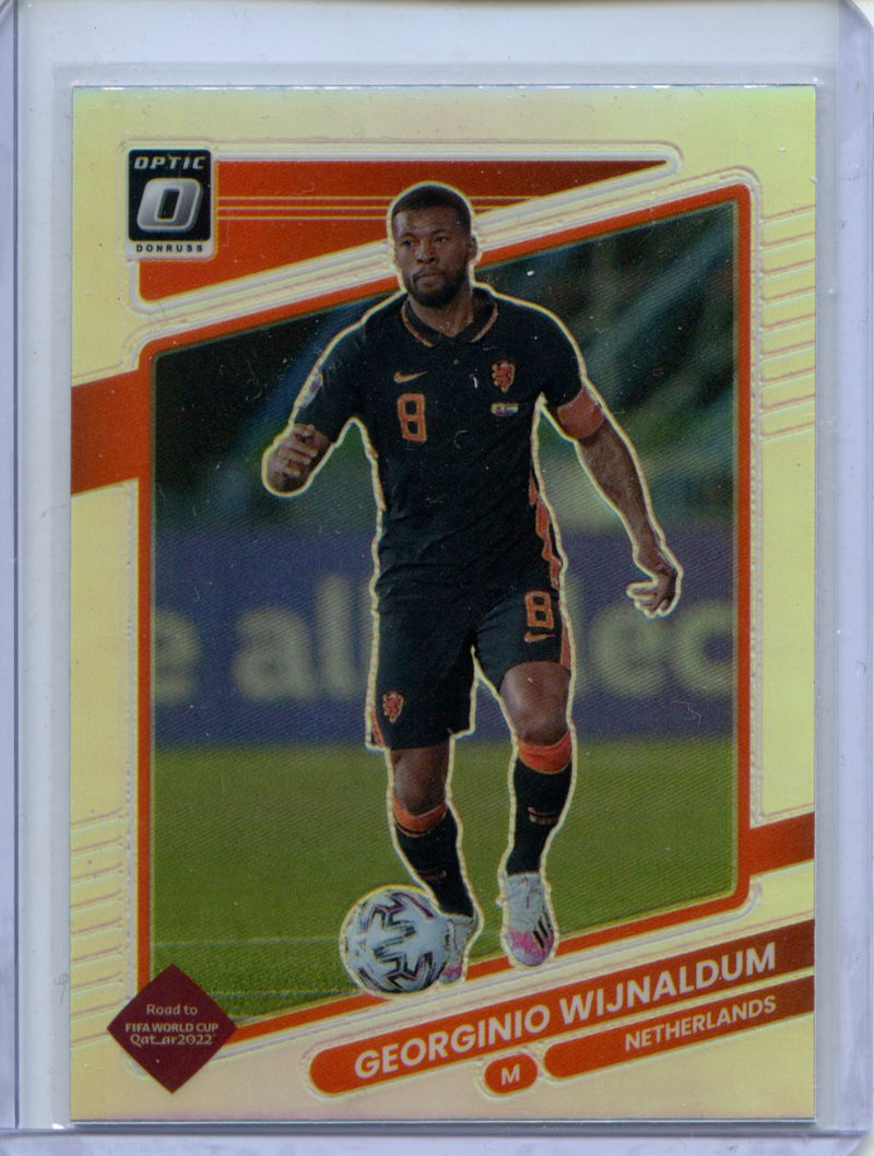 2021-22 Panini Donruss Road To Qatar Georginio Wijnaldum Optic Holo