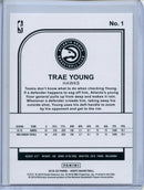2019-20 NBA Hoops Trae Young Neon Green