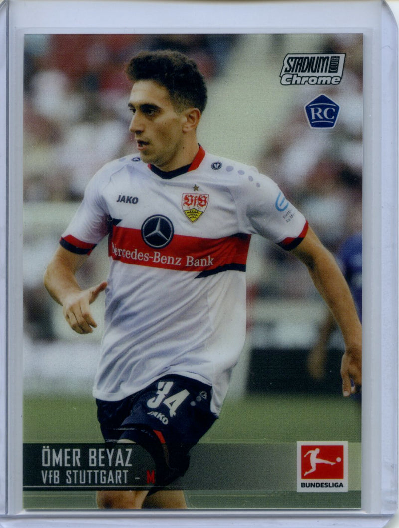 2021-22 Topps Bundesliga Stadium Club Chrome Omer Beyaz