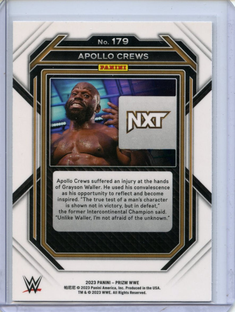 2023 Prizm WWE Apollo Crews