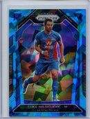 2020-21 Panini Prizm Premier League Luka Milivojevic Blue Ice Prizm 64/75