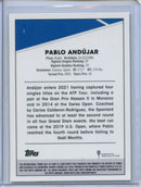 2021 Topps Chrome Tennis Pablo Andujar