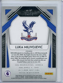 2020-21 Panini Prizm Premier League Luka Milivojevic Blue Ice Prizm 64/75