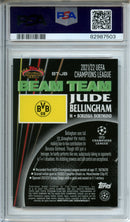 2021-22 Topps Stadium Club UEFA Champions League Jude Bellingham 1992 Beam Team