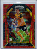 2020-21 Panini Prizm Premier League Leander Dendoncker Red Mojo Prizm 95/135