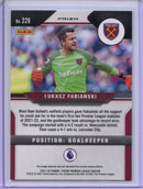 2021-22 Prizm Premier League Lukasz Fabianski Silver