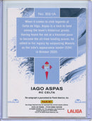 2025-26 Panini Pitch Kings Iago Aspas Brush Strokes