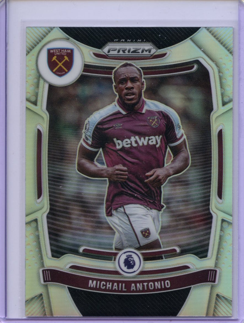 2021-22 Panini Prizm Premier League Michail Antonio Silver Prizm