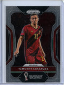 2022 Panini Prizm FIFA World Cup Qatar Timothy Castagne