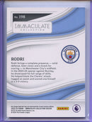2023-24 Panini Immaculate Rodri Ruby 17/19