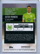 2021-22 Topps Bundesliga Stadium Club Chrome Aster Vranckx