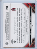 2023-24 Topps Chrome UEFA Yunus Musah Aqua Prism Refractor