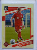 2021-22 Panini Donruss Road To Qatar Martin Odegaard Optic Holo