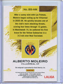 2025-26 Panini Pitch Kings Alberto Moleiro Brush Strokes
