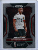 2022 Panini Prizm FIFA World Cup Qatar Youri Tielemans