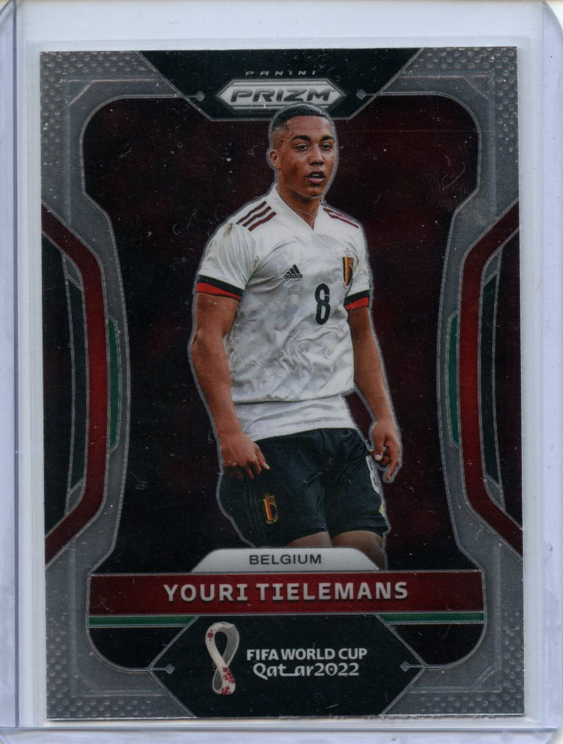 2022 Panini Prizm FIFA World Cup Qatar Youri Tielemans