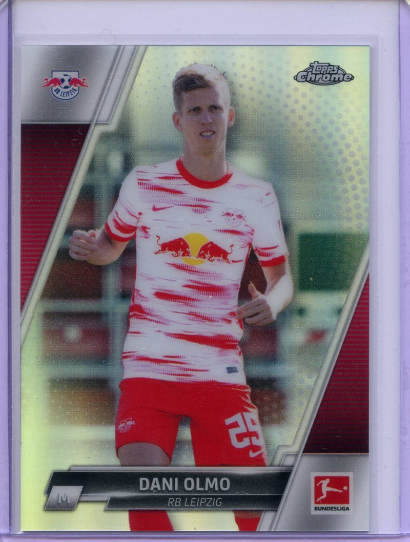 2021-22 Topps Chrome Bundesliga Soccer Dani Olmo Refractor