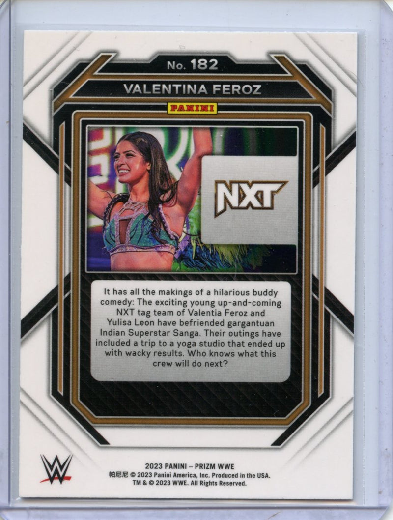 2023 Prizm WWE Valentina Feroz