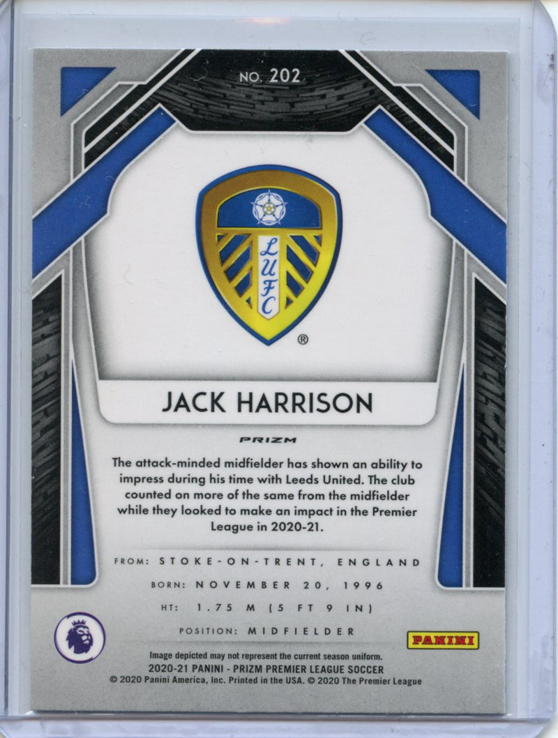 2020-21 Panini Prizm Premier League Jack Harrison Hyper