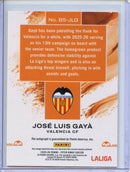 2025-26 Panini Pitch Kings Jose Luis Gaya Brush Strokes