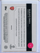 2024-25 Topps Chrome UEFA Club Comps Bukayo Saka Refractor