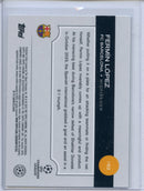 2024-25 Topps Chrome UEFA Club Comps Fermin Lopez Aqua Prism 165/199