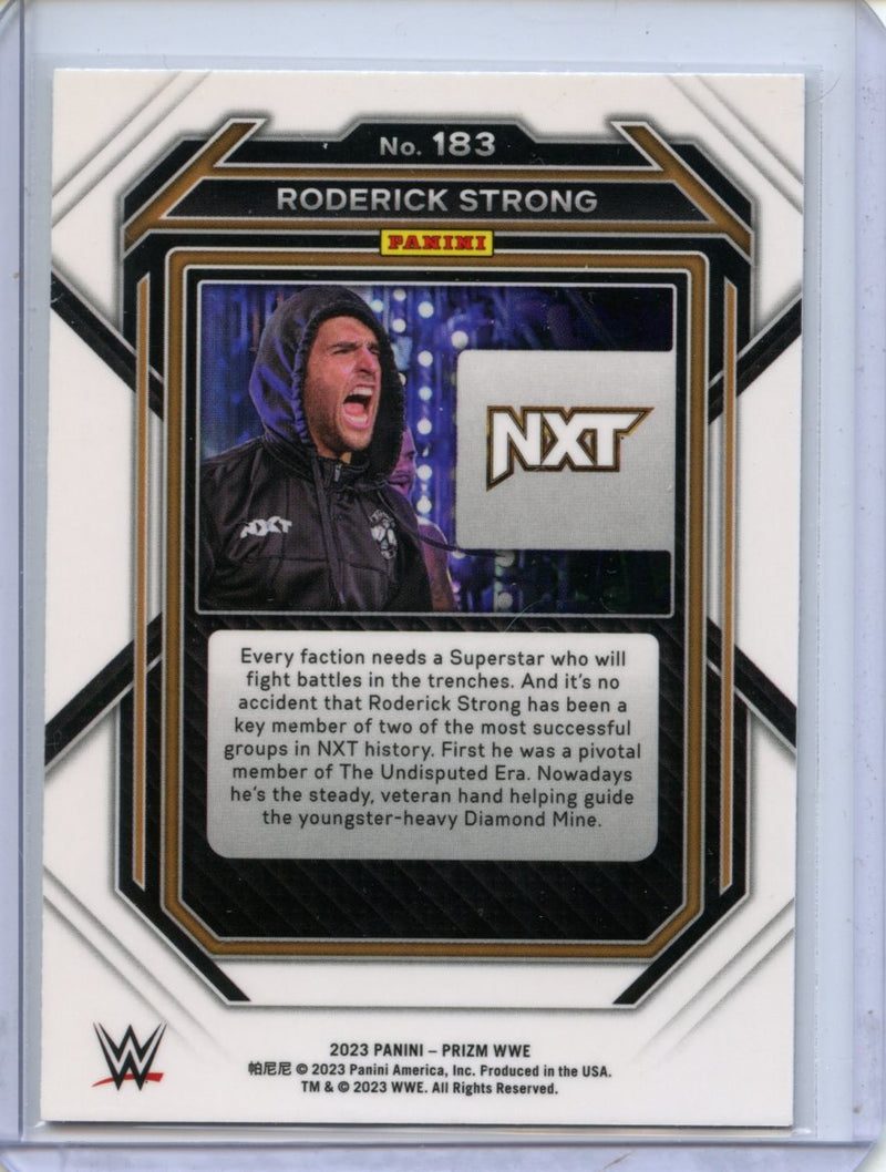2023 Prizm WWE Roderick Strong