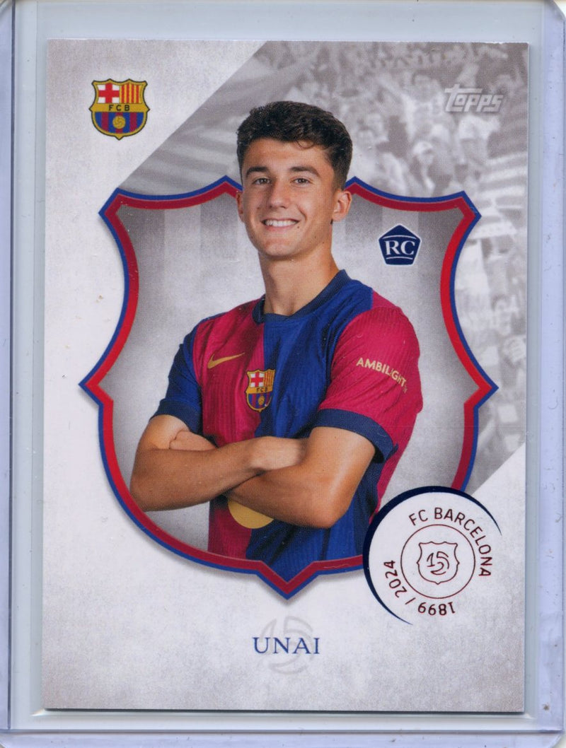 2024-25 Barcelona 125th Anniversary Unai Hernandez Legacy
