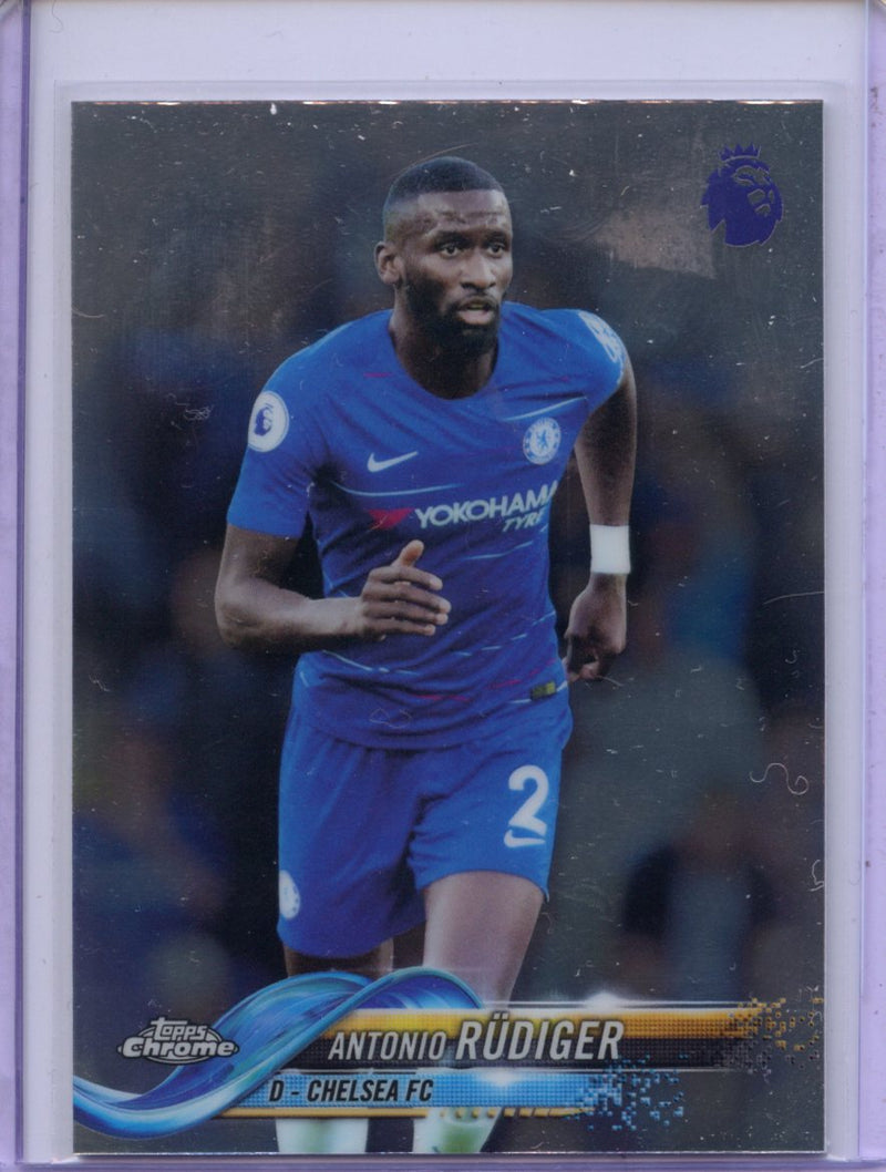 2018-19 Topps Chrome Premier League Antonio Rudiger