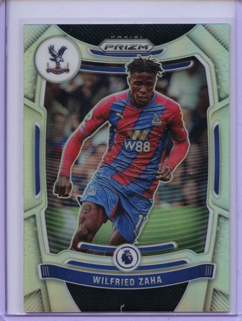 2021-22 Panini Prizm Premier League Wilfried Zaha Silver Prizm